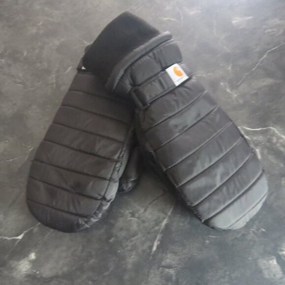 Carhartt Quilted Insulated Mittens – Black – Women’s Size L – New (B2) - Picture 3 of 3
